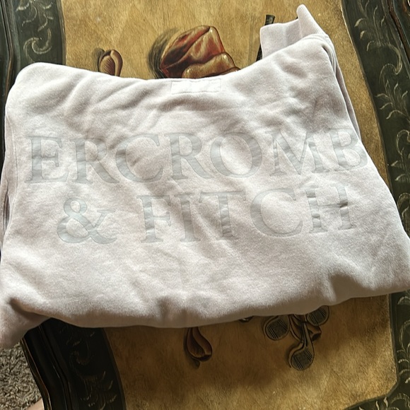 Abercrombie light salmon sweatshirt L - Picture 3 of 4